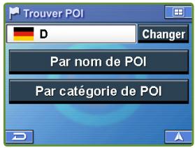 ALPINE PMD-B100P - Rechercher une destination par nom de POI - 1