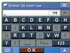 ALPINE PMD-B100P - Rechercher une destination par nom de rue - 2