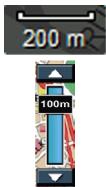 ALPINE PMD-B100P - Zoom avant/arrière carte - 1