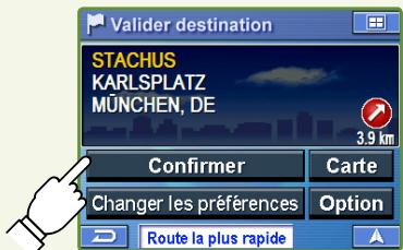 ALPINE PMD-B100P - Régler une destination, et en route! - 7