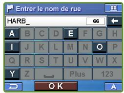 ALPINE PMD-B100P - Rechercher une destination par nom de rue en premier - 2