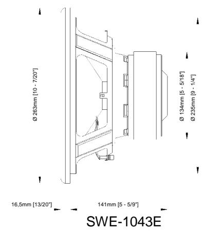 ALPINE SWE-1243E - ALPINE SWE-843E 20 cm Subwoofer - 4