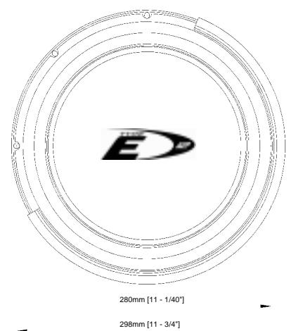 ALPINE SWE-1243E - ALPINE SWE-843E 20 cm Subwoofer - 1