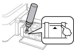EPSON L565 - Contrôle des niveaux d'encre et recharge - 7