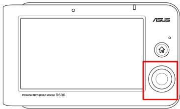ASUS R600 - Using the 5-way key - 1