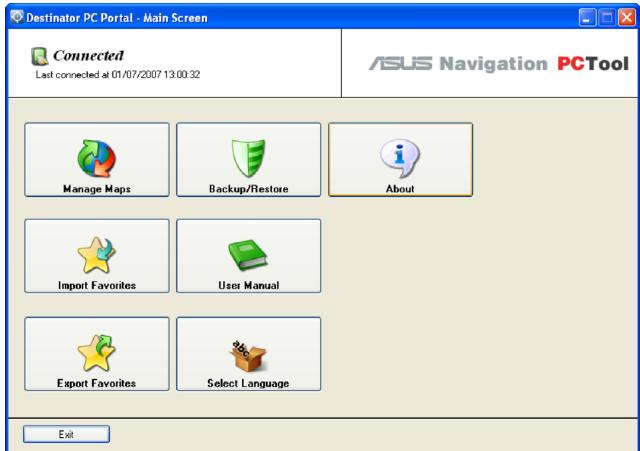 ASUS R600 - Using the Destinator PC Portal Wizard - 1