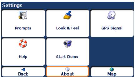 ASUS R600 - Settings Menu - 1