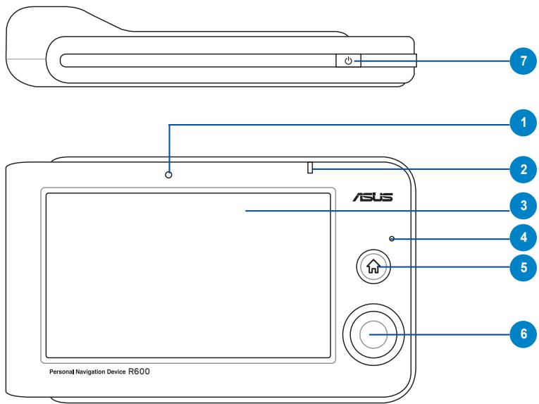 ASUS R600 - Layout features - 1