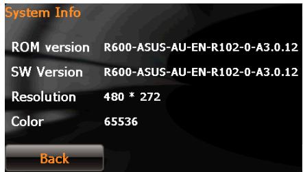 ASUS R600 - System Infomation - 1
