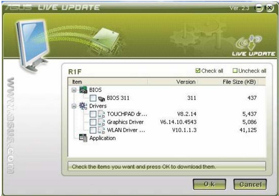 ASUS Z91H - How to update BIOS and Drivers via ASUS Live Update - 2