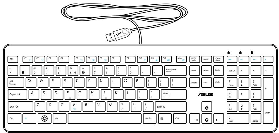 ASUS ET2700INKS - Using the keyboard - 2
