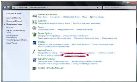 ASUS ET2700INKS - Showing the touch pointer - 2