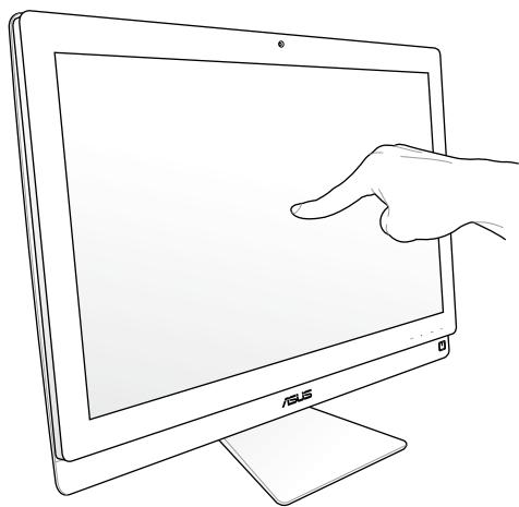 ASUS ET2700INTS - Using the touch screen - 1