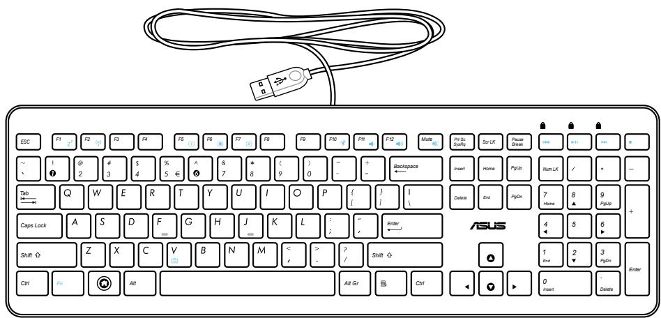 ASUS ET2700INTS - Using the keyboard - 2