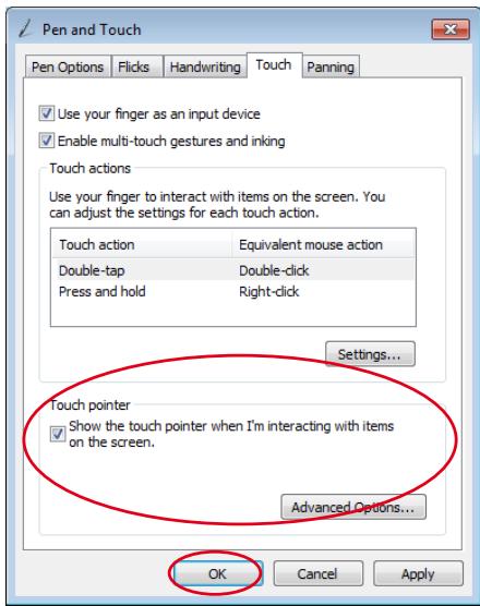 ASUS ET2700INTS - Showing the touch pointer - 3