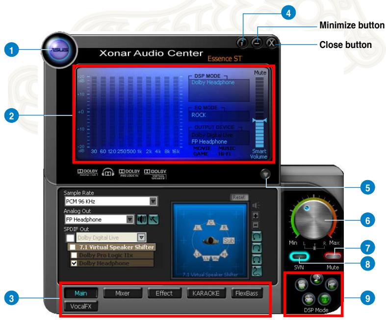 ASUS XONAR ESSENCE ST,  XONAR ESSENCE STX - Xonar Audio Center - 3