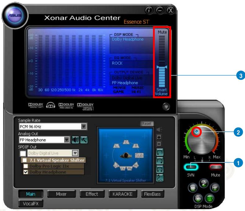 ASUS XONAR ESSENCE ST,  XONAR ESSENCE STX - Smart Volume Normalization - 2