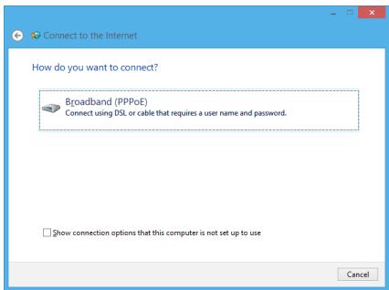 ASUS ET2220IUTI-B122K - Configuring a dynamic IP/PPPoE network connection - 6