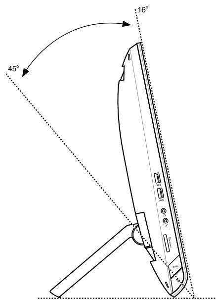 ASUS ET2221INTH-B024K, ET2221IUKH-B005K - To place on the table or desk: - 1