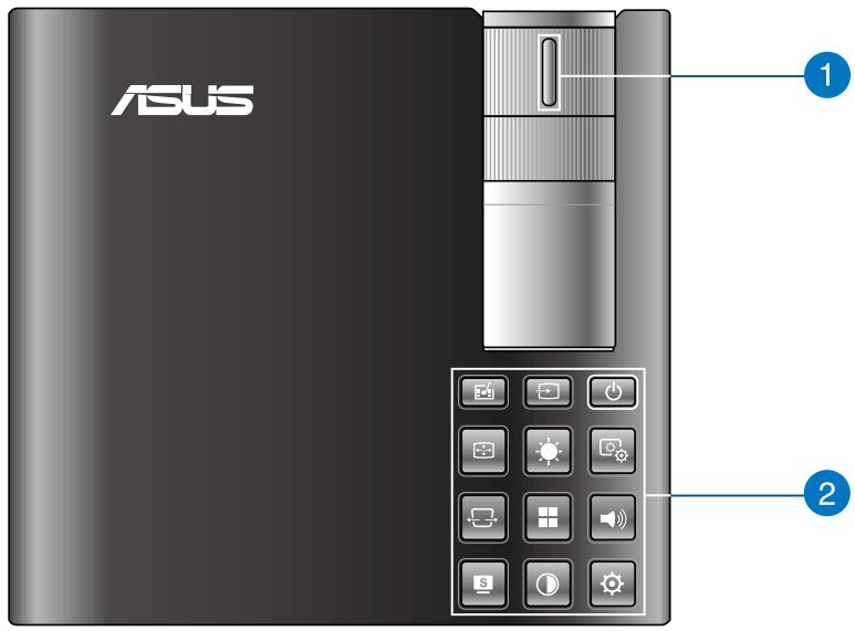 ASUS P2E - Top view - 1