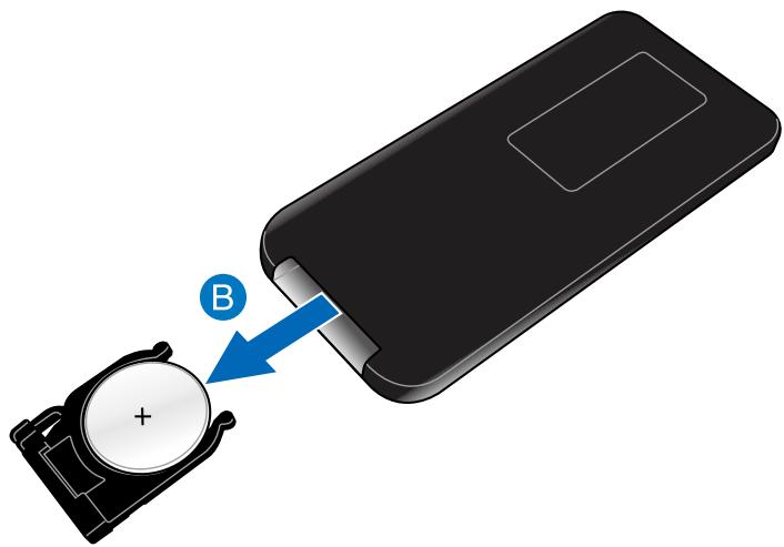 ASUS P2E - Replacing the battery - 2