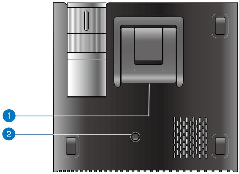 ASUS P2E - Bottom view - 1