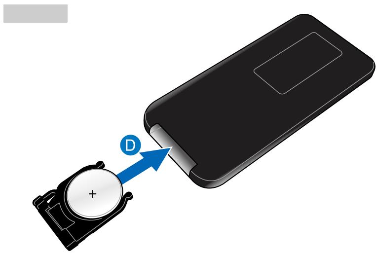 ASUS P2E - Replacing the battery - 4