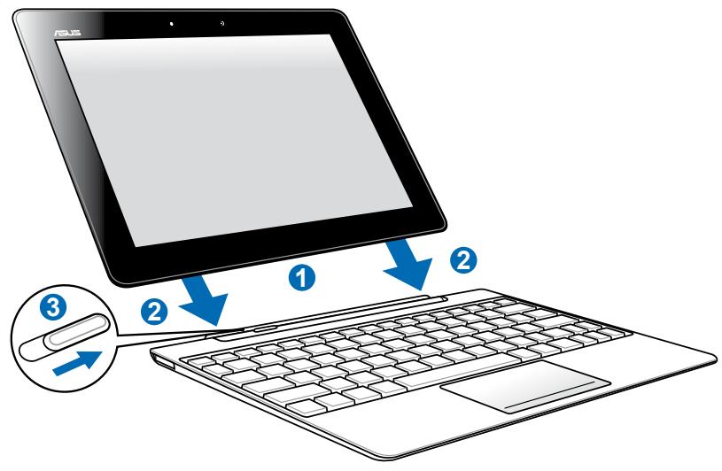 ASUS TF700T-1I0 - Docking the ASUS Transformer Pad - 1