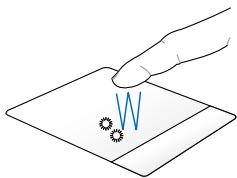 ASUS TF700T-1I0 - Using the Touchpad - 4