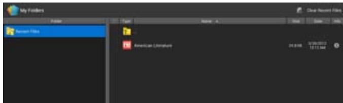ASUS TF700T-1I0 - Accessing/Clearing your recent files - 1