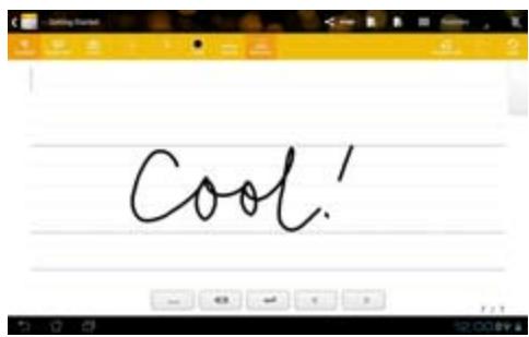 ASUS TF700T-1I0 - Using the SuperNote Notebook - 2