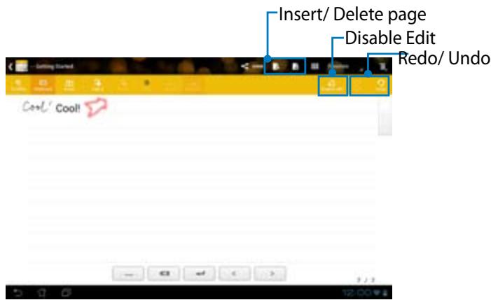 ASUS TF700T-1I0 - Using the SuperNote Notebook - 4