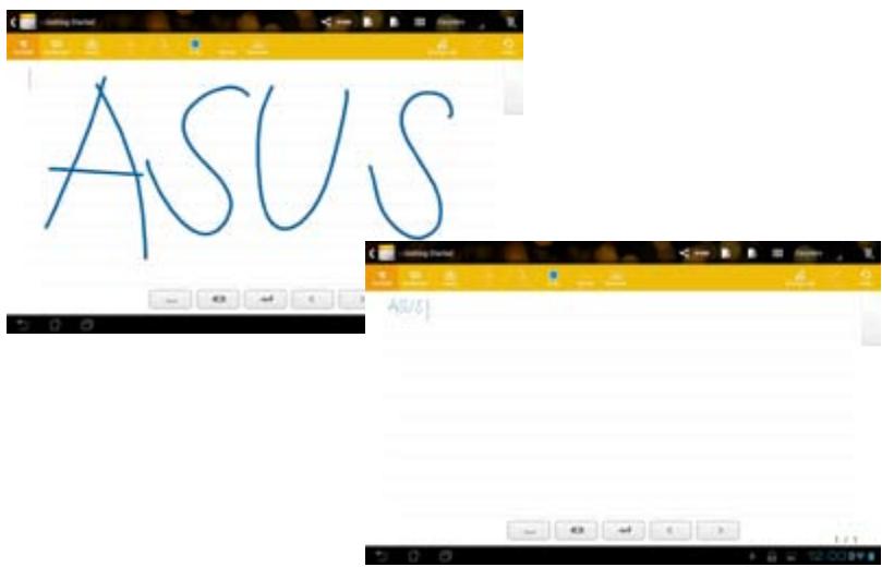ASUS TF700T-1I0 - Using the SuperNote Notebook - 1