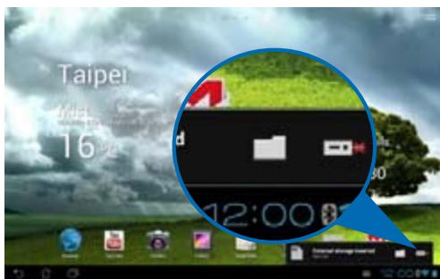 ASUS TF700T-1I0 - To remove the microSD card - 1