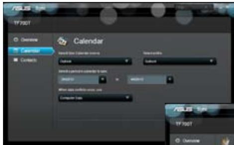 ASUS TF700T-1I0 - To synchronize your ASUS Transformer Pad with your PC: - 3