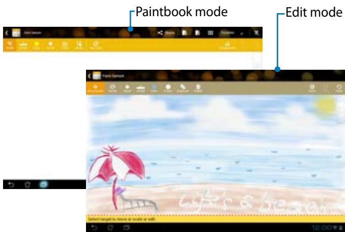 ASUS TF700T-1I0 - Using the SuperNote Paintbook - 2