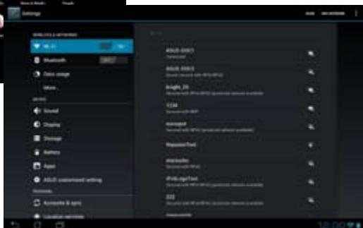ASUS TF700T-1I0 - Settings - 2