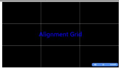 ASUS VS239HV - Grid patterns - 1