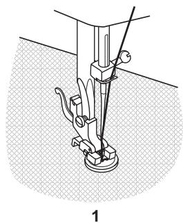SINGER 1120 - Sewing on buttons - 6