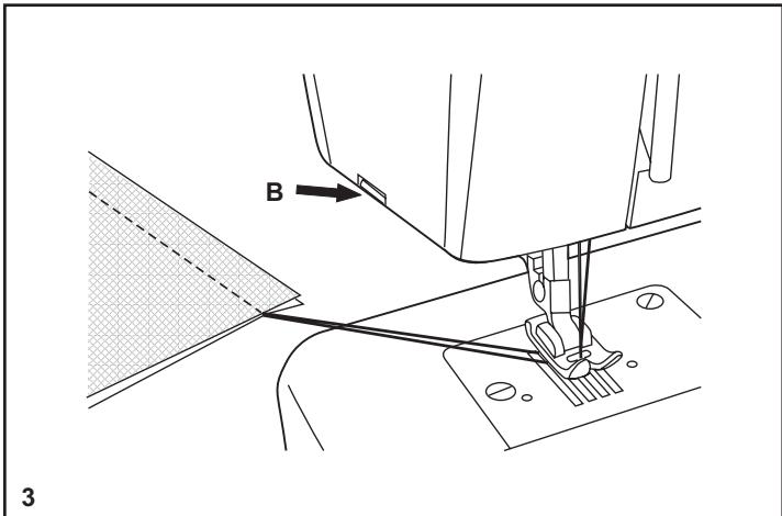SINGER 1120 - Cutting the thread - 3