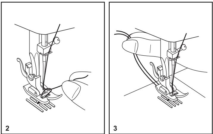 SINGER 1120 - Raising the bobbin thread - 2