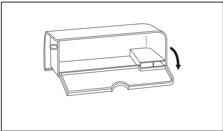SINGER 1120 - Fitting the snap-in sewing table - 2