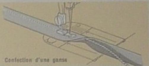 SINGER 354 - COUTURES GANSEES - 2