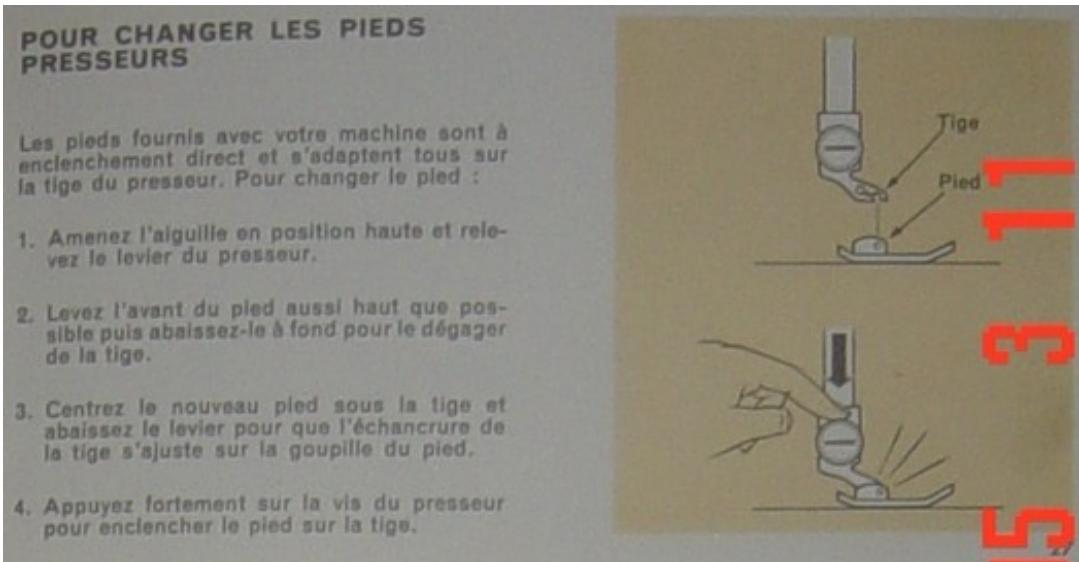 SINGER 354 - POUR OBTENIR UN POINT ZIG-ZAG - 8