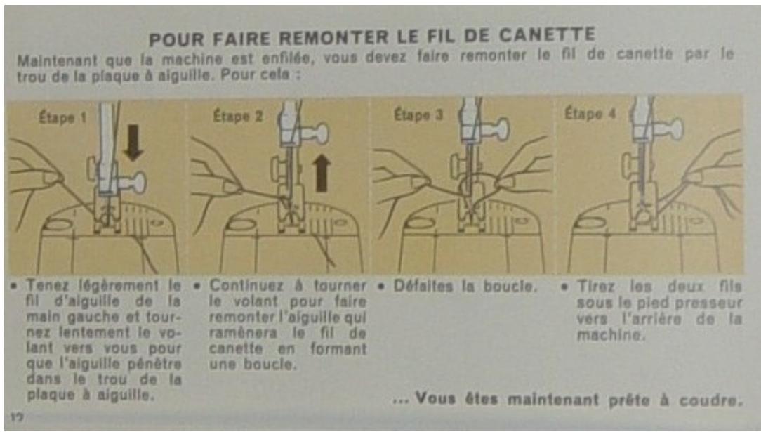 SINGER 354 - Choix de laiguille et du fil - 5