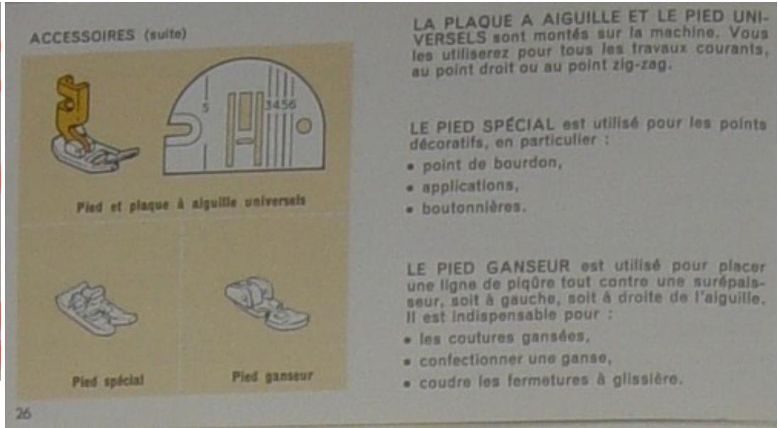 SINGER 354 - POUR OBTENIR UN POINT ZIG-ZAG - 7
