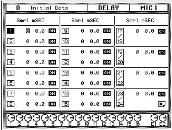 YAMAHA 02R1 - Display Screens - 1
