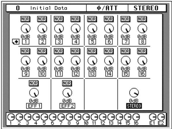 YAMAHA 02R1 - Display Screens - 2