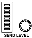 YAMAHA 02R1 - To change the signal level, adjust the fader for MIC/LINE 1 until the desired value is obtained. - 1