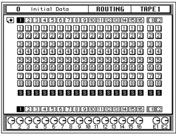 YAMAHA 02R1 - Display Screens - 2